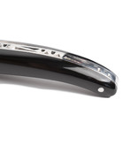 Laguiole en Aubrac 12cm buffel - plein manche - glanzend