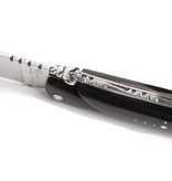 Laguiole en Aubrac 12cm buffel - plein manche - glanzend