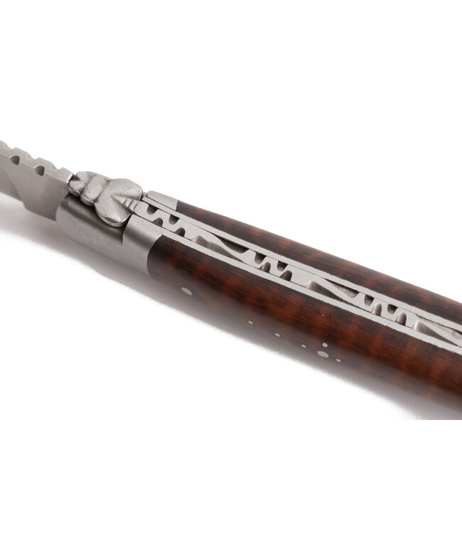 Laguiole en Aubrac 12cm slangenhout - mat