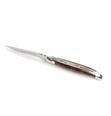 Laguiole en Aubrac 12cm bois de fer - glanzend