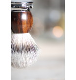 Muhle Sophist scheerset in ironwood - Gillette® Fusion5™ - kwast silvertip dassenhaar