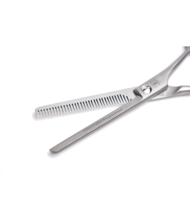 Dreiturm Effileerschaar (coupeschaar) in mat roestvrij staal