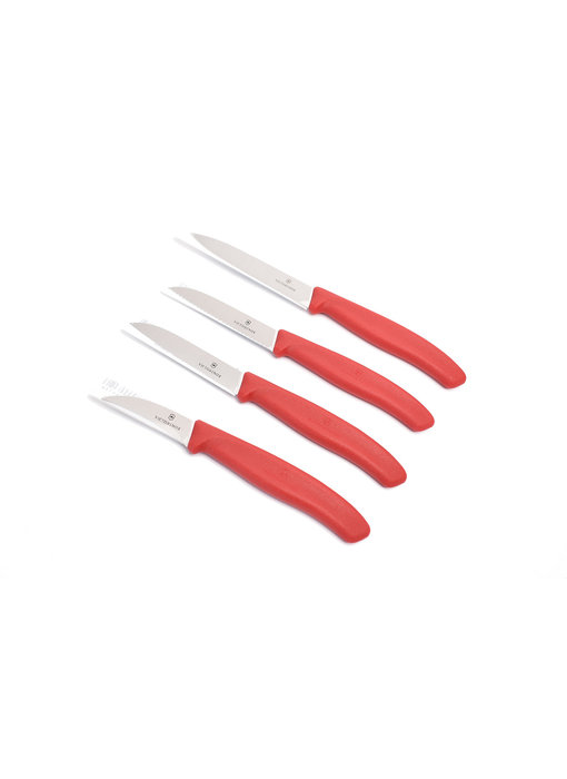 Victorinox Assortiment keukenmesjes (rood)