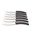 Goyon-Chazeau 6 steakmessen Styl'ver paperstone zwart