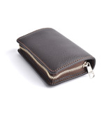 De Messenwinkel reisscheerset in etui bruin kalfsleder - Gillette® Fusion5™ - silvertip fibre