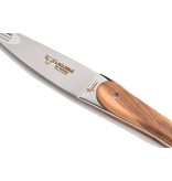 Laguiole en Aubrac 6 steakmessen ecir - olijfhout