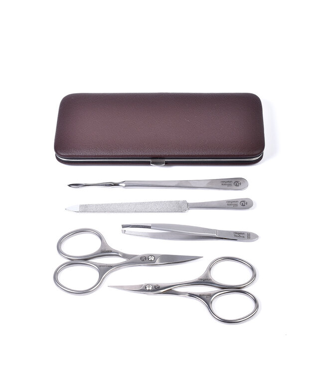 Niegeloh 5-delig etui met 2 scharen