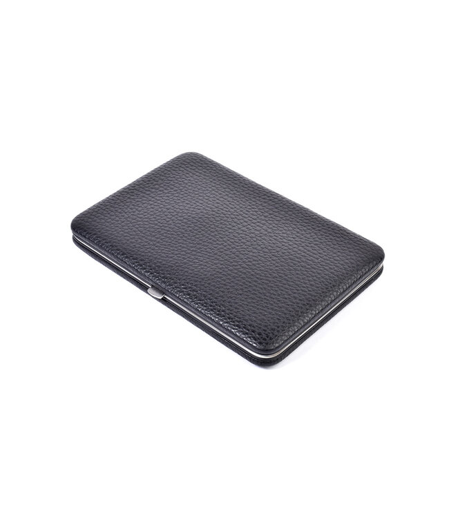 Niegeloh 7-delig etui met 2 scharen en nageltang - zwart