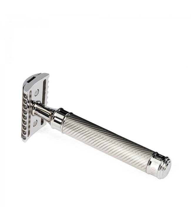 Muhle Traditional Grande safety razor  - rvs - open kam