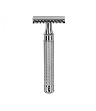 Muhle Traditional Grande safety razor  - rvs - open kam