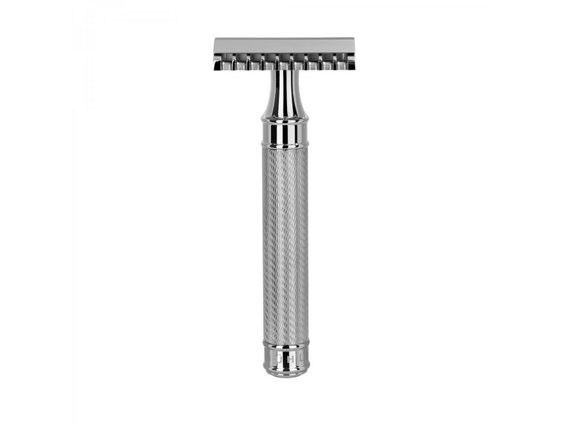 Muhle Traditional Grande safety razor  - rvs - open kam