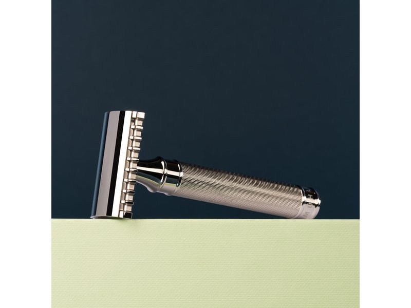 Muhle Traditional Grande safety razor  - rvs - open kam