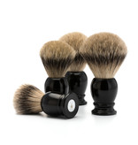 Muhle silvertip dassenhaar scheerkwast - zwart - 23 mm - L