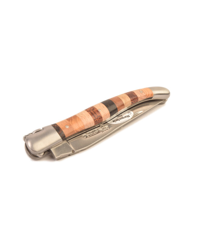 Laguiole en Aubrac 12cm marqueterie woodstock - mat