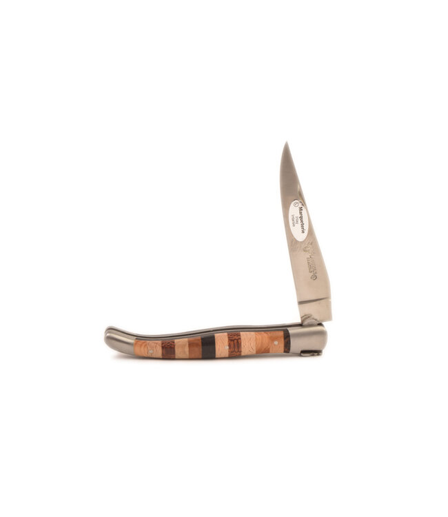 Laguiole en Aubrac 12cm marqueterie woodstock - mat