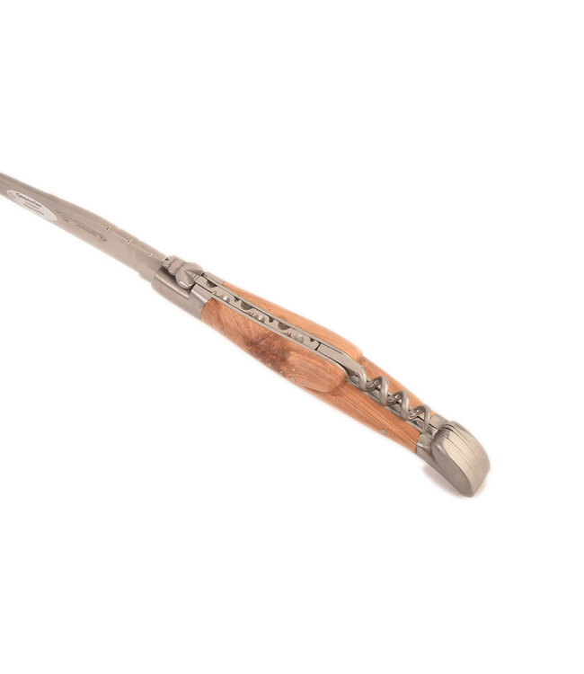 Laguiole en Aubrac 12 cm jeneverbes met kurkentrekker - mat