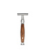 Muhle Sophist scheerset in ironwood - safety razor - kwast silvertip fibre