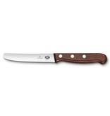 Victorinox tafelmes gekarteld  met houten heft 11cm