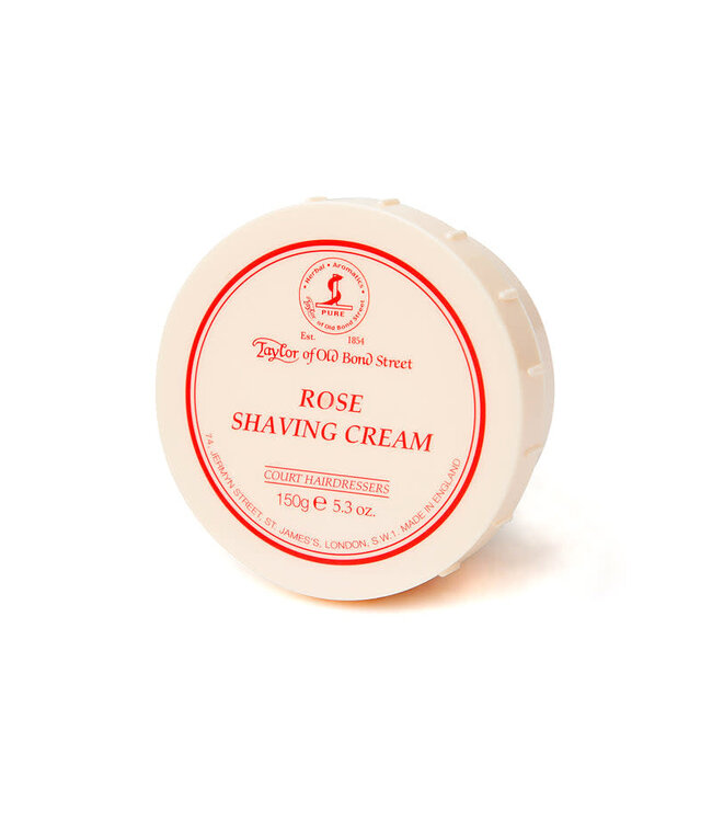 Taylor of Old Bond Street scheercreme - Rose - 150 gr