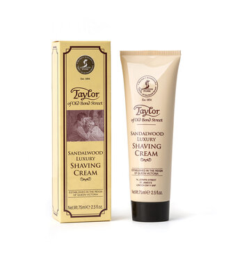 Taylor of Old Bond Street scheercreme in tube - Sandalwood - 75ml