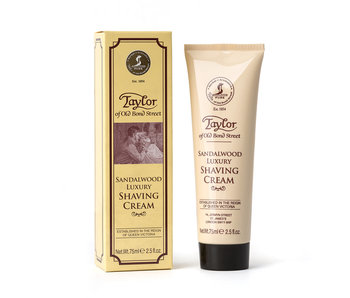 Taylor of Old Bond Street scheercreme in tube - Sandalwood - 75ml