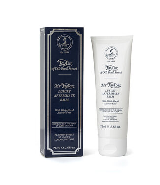 Taylor of Old Bond Street luxury aftershave balm - Mr Taylors - in tube - 75ml