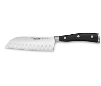 Wusthof Classic Ikon santoku met kuiltjes 14cm