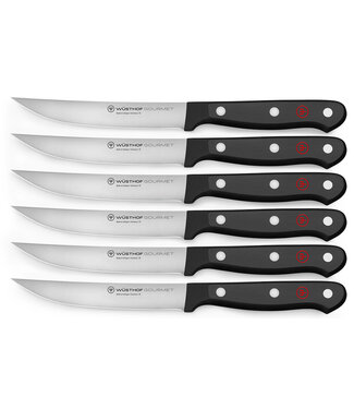 Wusthof Steakmessenset 6 stuks Gourmet