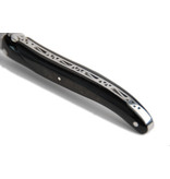Laguiole en Aubrac 12 cm croute de buffle - plein manche - glanzend