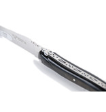 Laguiole en Aubrac 12 cm croute de buffle - plein manche - glanzend