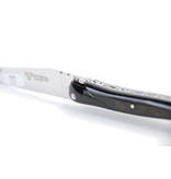 Laguiole en Aubrac 12 cm croute de buffle - plein manche - glanzend