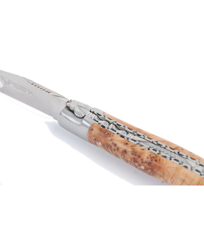 Laguiole en Aubrac 12cm jeneverbes - double platines - mat