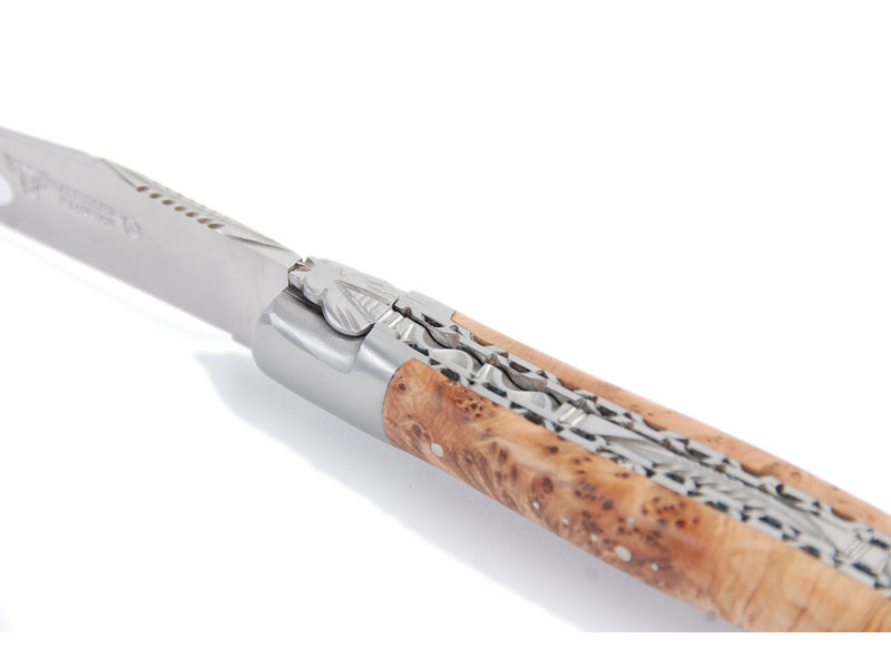 Laguiole en Aubrac 12cm jeneverbes - double platines - mat