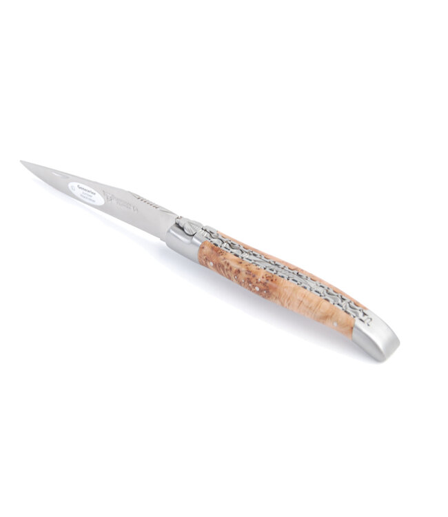 Laguiole en Aubrac 12cm jeneverbes - double platines - mat