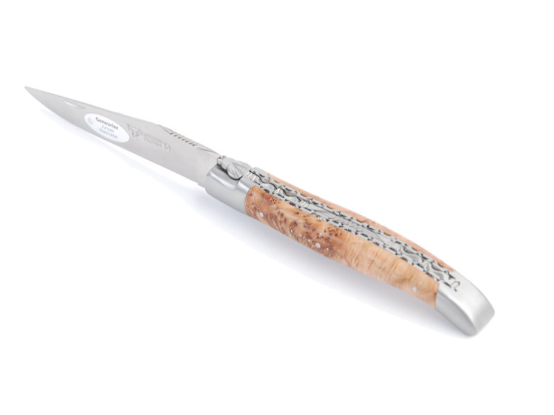 Laguiole en Aubrac 12cm jeneverbes - double platines - mat