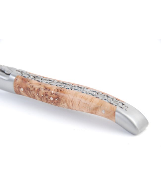 Laguiole en Aubrac 12cm jeneverbes - double platines - mat