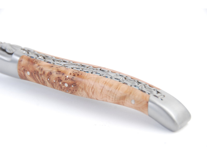 Laguiole en Aubrac 12cm jeneverbes - double platines - mat