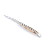Laguiole en Aubrac 12cm loupe de peuplier - mat