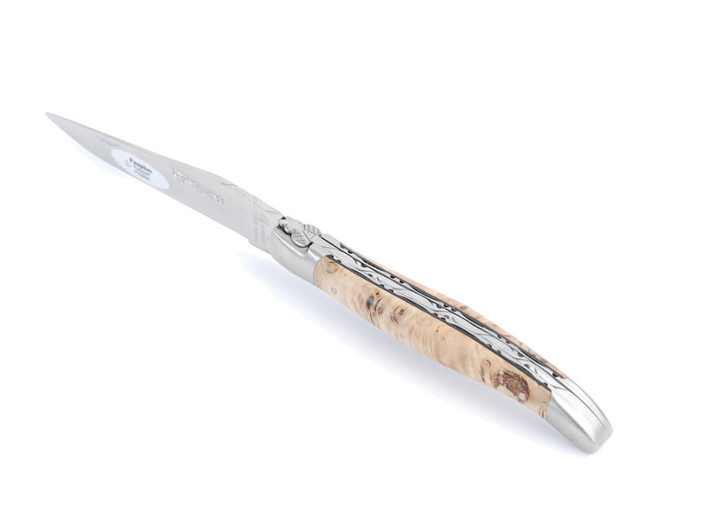 Laguiole en Aubrac 12cm loupe de peuplier - mat