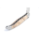 Laguiole en Aubrac 12cm loupe de peuplier - mat