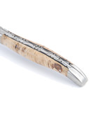 Laguiole en Aubrac 12cm loupe de peuplier - mat