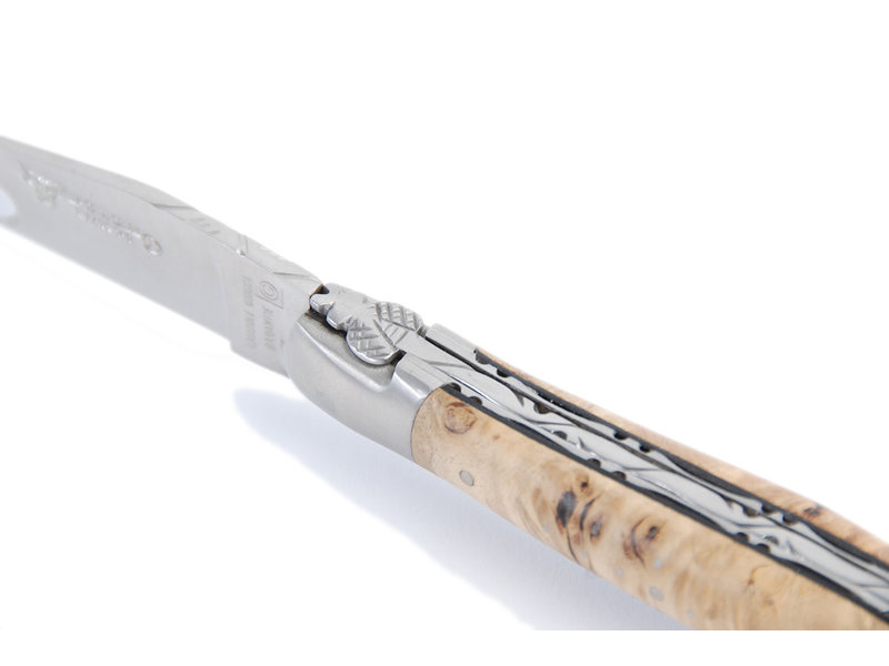 Laguiole en Aubrac 12cm loupe de peuplier - mat