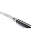 Laguiole en Aubrac 12cm ebbenhout - platines guillochées - mat
