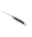 Laguiole en Aubrac 12cm ebbenhout - platines guillochées - mat