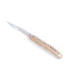 Laguiole en Aubrac 12cm olijfhout - plein manche - mat