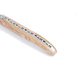 Laguiole en Aubrac 12cm olijfhout - plein manche - mat