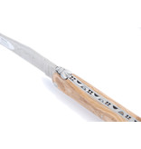 Laguiole en Aubrac 12cm olijfhout - plein manche - mat