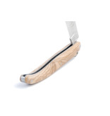 Laguiole en Aubrac 12cm olijfhout - plein manche - mat