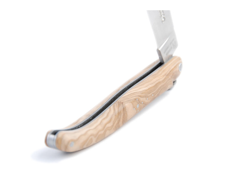 Laguiole en Aubrac 12cm olijfhout - plein manche - mat