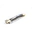 Laguiole en Aubrac 12cm corne pressé - messing eindstukken - glanzend